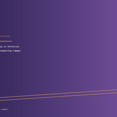 Conveyancing lawyers Frankston - buying property Victoria