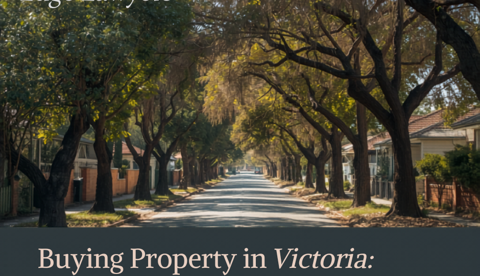 Conveyancing lawyers Frankston - buying property in Victoria